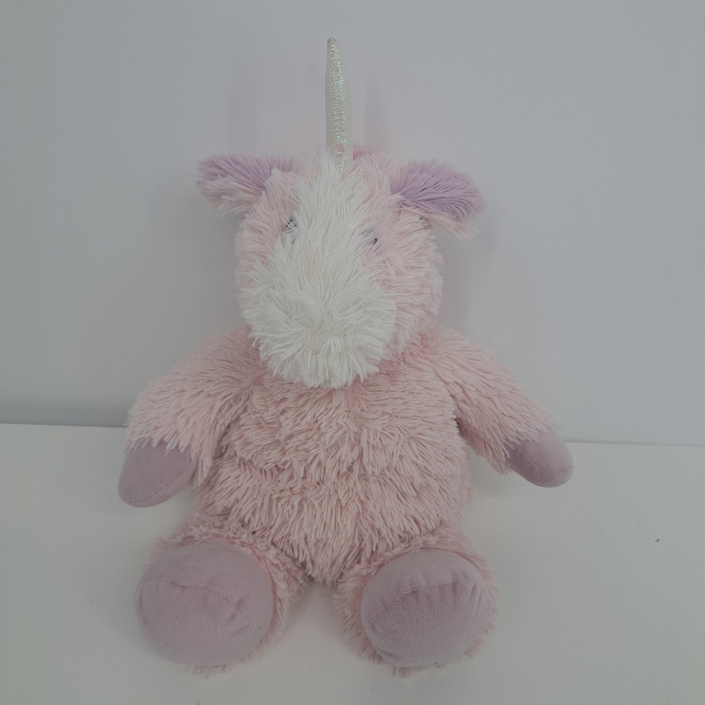 Warmies Pink Unicorn Microwavable Lavender Scented Plush Stuffed Animal Toy